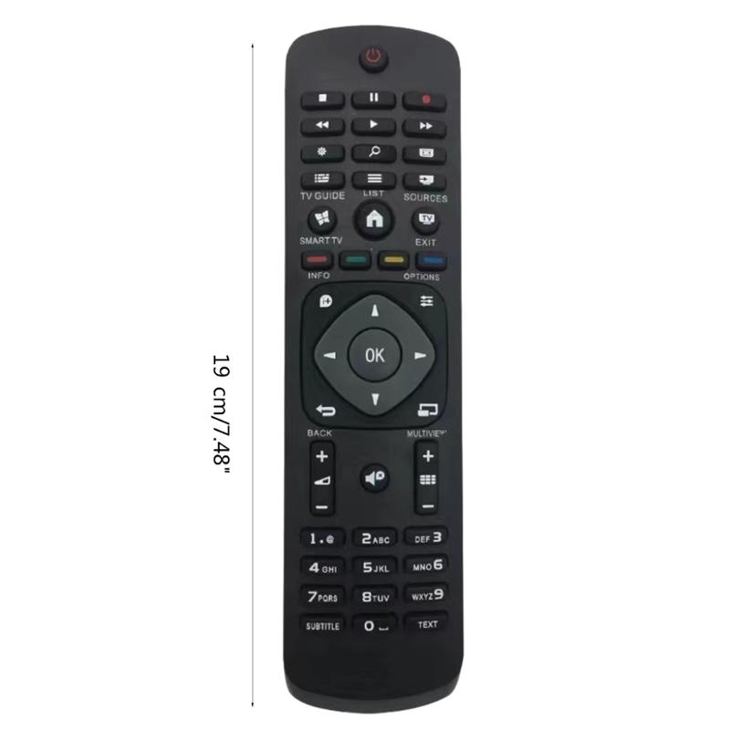 Replacement Remote Control RM L1220 TV Remote Controller for  TV 398GR8BD 1NEPHH 47PFH4109/88 50PFH4009 40PFH4009