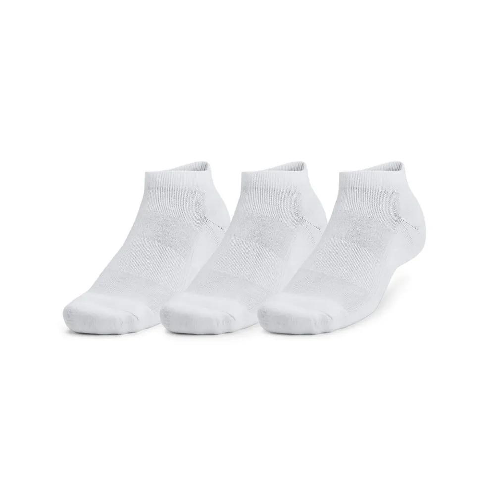 Under Armour Unisex Training Cotton Low-Cut Socks 3 Pairs 1386312-100 116540 M
