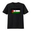 WESTERN SAHARA DISTRESSED FLAG PRINTED UnisexS T SHIRT TOP TRENDY GIFT CLOTHING JERSEY Vintage Slightly Breathable
