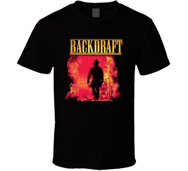 Backdraft Retro 90s Action Movie Unisex T-Shirt XL