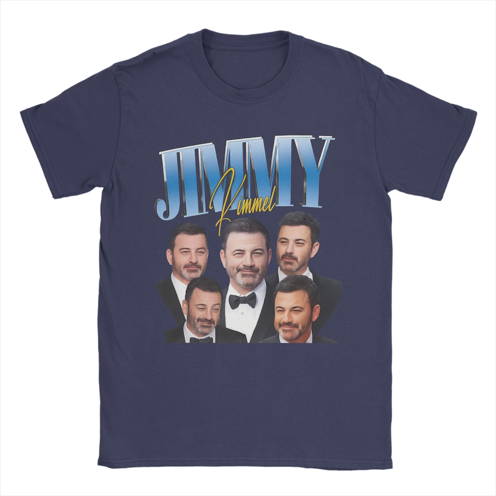 

Men s Jimmy Kimmel T Shirt 100% Cotton Tops Amazing Short Sleeve Crew Neck Tees Plus Size T-Shirts 4XL