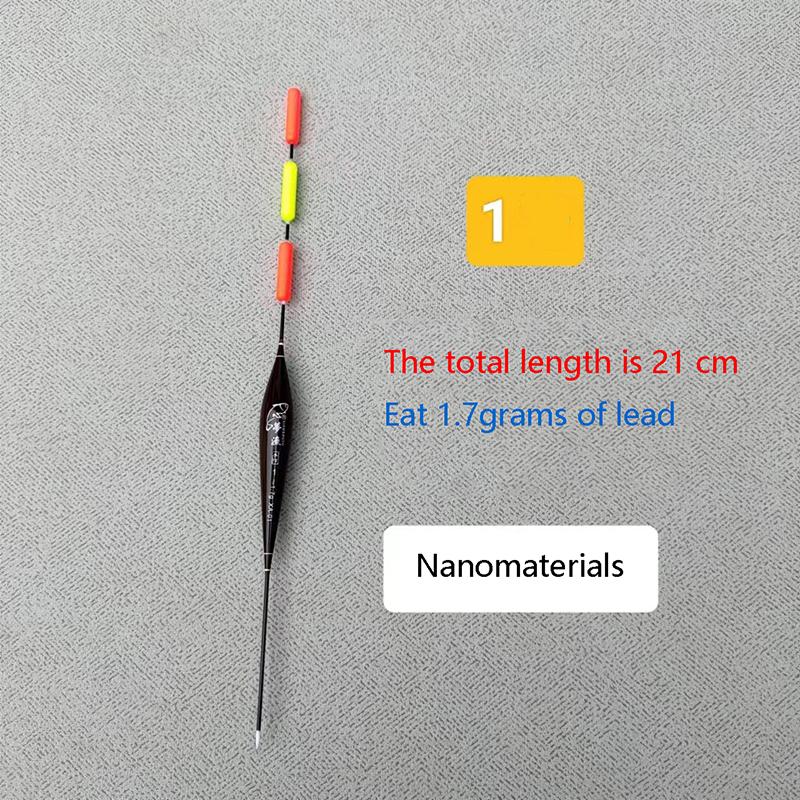 Smart Led Nano Fishing Float Highly Sensitive Remind Buoy Gravity Sensor Glowing Electric Night Fishing Strobe Long Tail Bouy