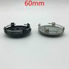 4 stk/parti 60mm 59mm Bilhjul Senternavdeksel Hjulmerkedeksler for A3 A4 A5 A6 A7 Q3 Q5 Q7 S3 S4 S5 S6