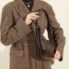 Leather Fashion Shoulder Armpit Bag New Commuter Croissant Bag Messenger Bag