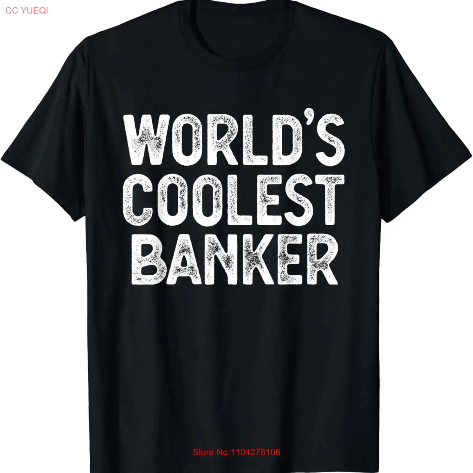 Banker Funny World_s Coolest s T Shirt vintage Washed Breathable Slightly Top For Everyday Wear Unisex Comfortable graphic S разноцветный