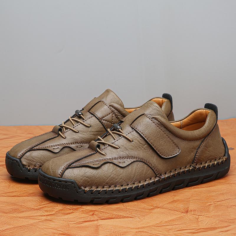 Handgefertigte Lederschuhe Herren Qualitätsschuhe Lässig Herbst Herren Sneaker Bequeme Schuhe Herren Flats Mode Mokassins Herrenschuhe