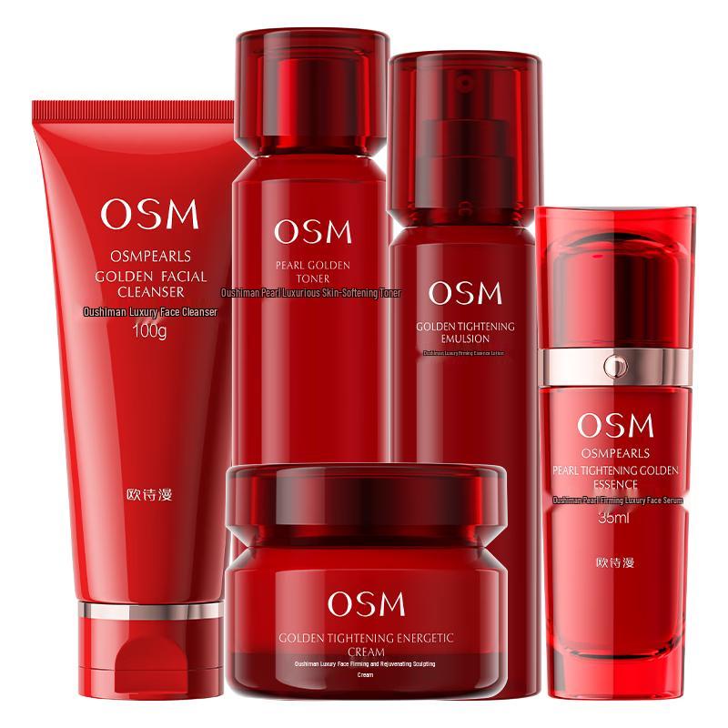 OSM Luxury Anti-Wrinkle Firming 5-Piece Skincare Set