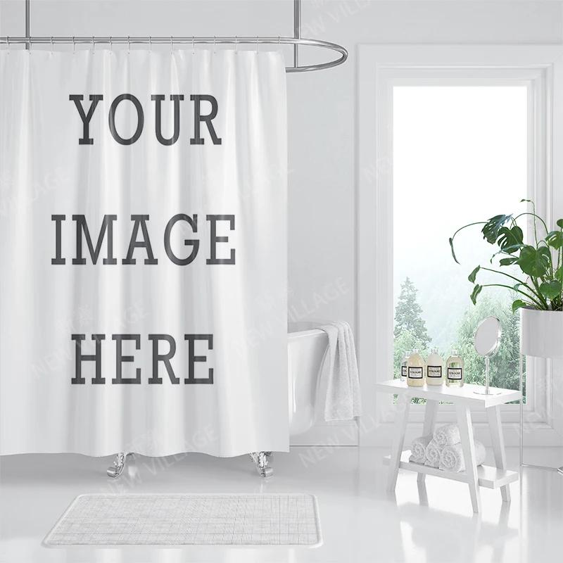 

Бытовая водонепроницаемая тканевая домашняя занавеска для душа, аксессуары, занавеска для душа 90x180, занавеска для душа 240*200, рождественская периферийная занавеска для душа 90X180cm