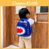 Cute And Trendy Nylon Shark Backpack For Children Comfortable And Breathable For Everyday Use