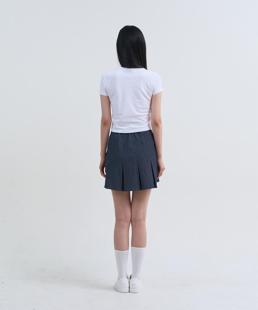 Yuseuteule Chest Pocket Short Sleeve T-Shirt (White)