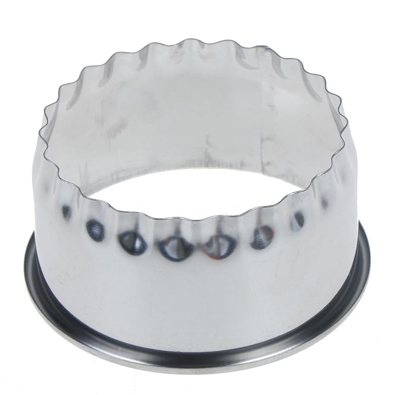 3 ks Kulaté/Květinové Vykrajovátko na Těsto Nerezové Vykrajovátko na Knedlíky