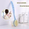 Double-Sided Bath Brush & Scrubber with Long Handle