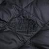 The North Face Black Hooded Quilted Long Down Coat 550 Fill Coat XS blackUsed