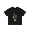 Black T Shirt With Skull And Snowboarder Graphic Live Free Ride Hard Snow Board Print For Outdoor Sports And Casual Wear