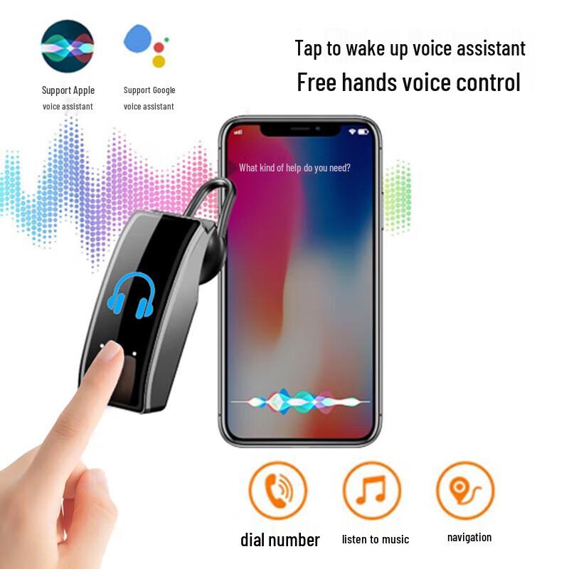Newman T3 Smarta Hälsoklocka med Bluetooth-hörlurar (CN-version)