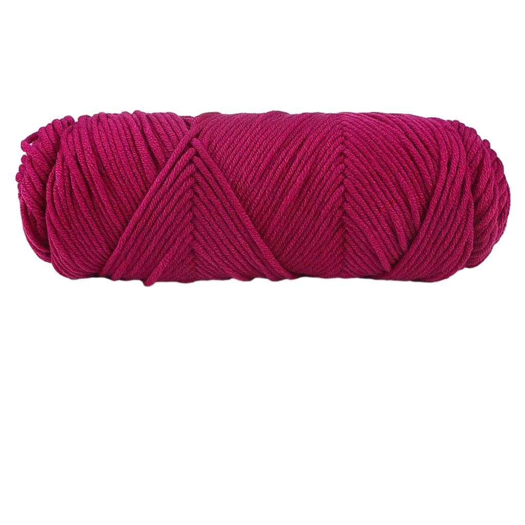 Milk Cotton Thread Colorful Milk Cotton Yarn Soft Comfort Milk Cotton Crochet Knitwear DIY Hand Knitting Yarn Mulitcolor