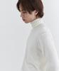MUSINSA STANDARD Merino Wool Blend High-Gauge Turtleneck Knit [Ivory]