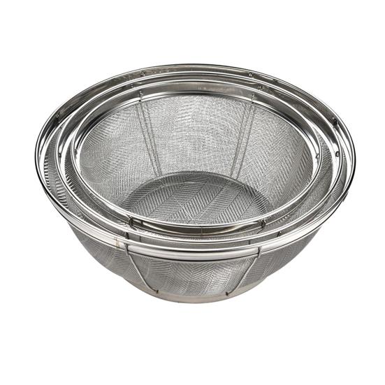 Stainless Steel Drain Basket Fast Drainage Microporous Kitchen Filter Mesh Strainer Basket for Kitchen Dishwasher Safe Multi-Functional Strainer