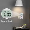 220V Electricity Power Meter Wattmeter LCD Energy Meter Socket Electric Tester FR US UK AU BR Measuring Outlet Power Analyzer