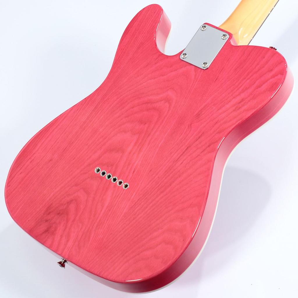 Fender /ISHIBASHI FSR MIJ Traditional 60s Custom Telecaster Quilted Maple Top Ash Back Translucent Pink
