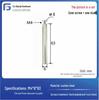 Acrylic Photo Frame with Adjustable Stainless Steel Stand