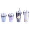 Theme for Kids,Students,Staff Household Double Layer Straw Cup Bottle Gifts Water Bottle Drinkware