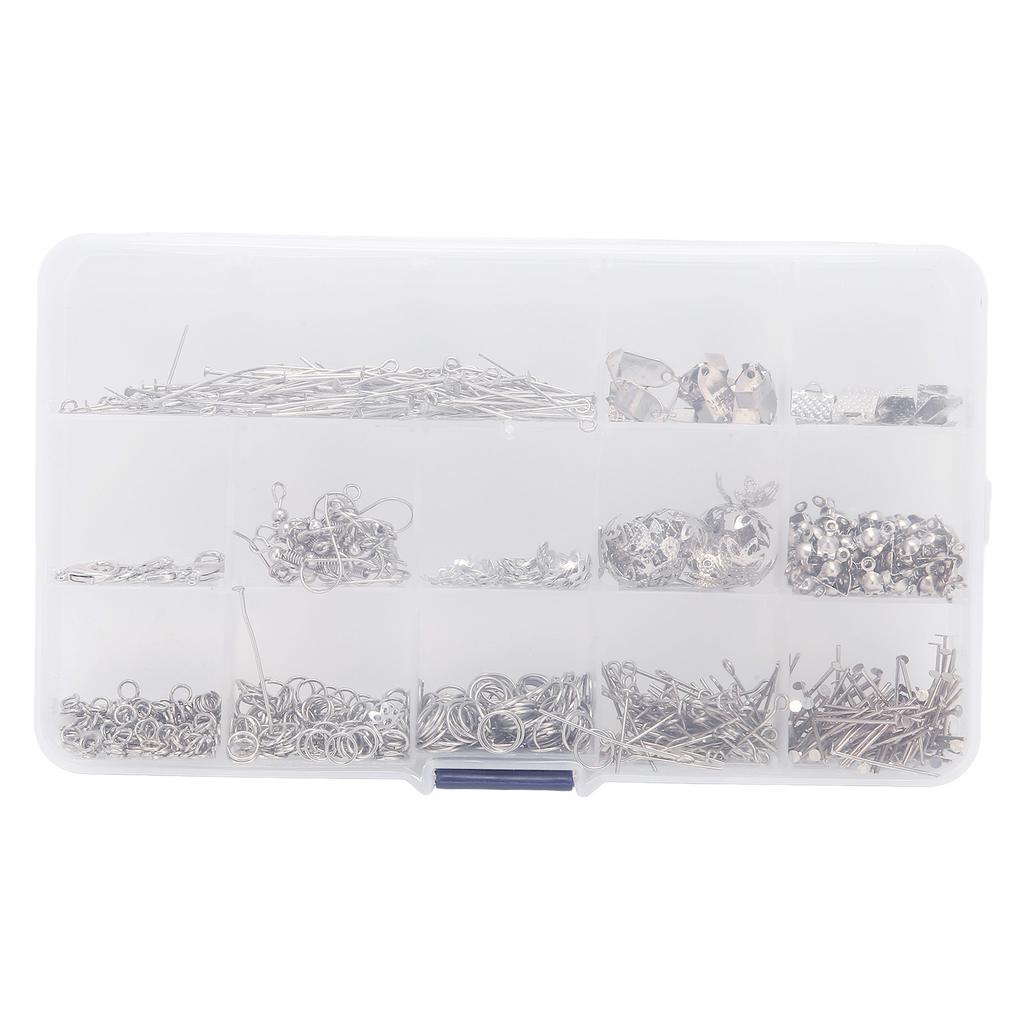 800 Stück DIY Bastelarbeiten Schmuckzubehör für Anhänger Halskette Armband Ohrring Schlüsselanhänger Herstellung