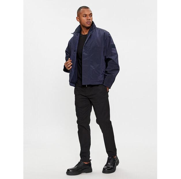 

Демисезонная куртка Calvin Klein Crinkle 2.0 K10K112363, темно-синяя, свободного кроя XXL