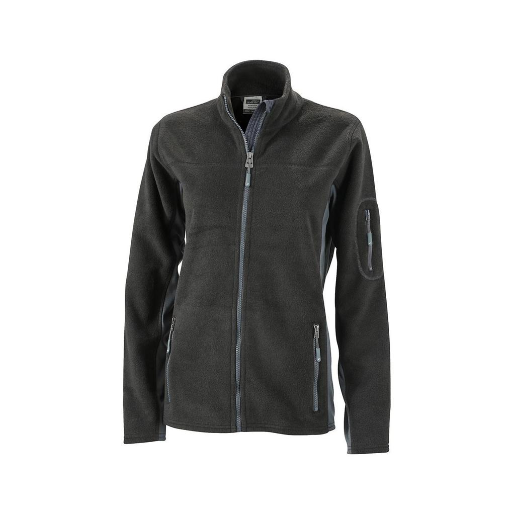James and Nicholson Womens/Ladies Strong Work Fleece Jacket