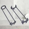 2Pcs Basin Wrench Sink Wrench Set Under Sink Plumbers Wrench Multifunctional