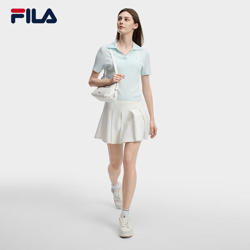 Fila Women's 2026 Summer Short-Sleeve Knitted Top