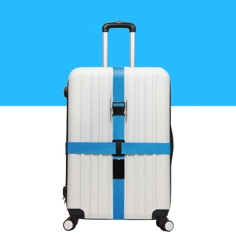 Luggage Strap Adjustable Suitcase Belt Durable Packing Strap with Quick Release Buckle Travel Accessorises for Men Women