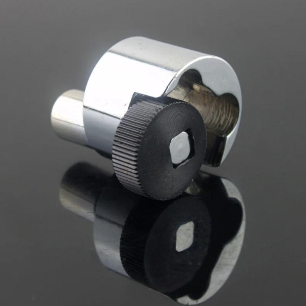 Silver Finish Broken Bolt Extractor Steel Material Headless Screw Extractor Removing Broken Bolts