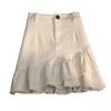Stylish and Versatile Skirt with Ruffled Hemline - New Spring Collection