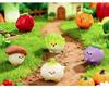 10-30pcs Cartoon Vegetables Tomato Resin Craft Figurine DIY Home Decor Miniature Fairy Garden Bonsai Moss Decoration Accessories