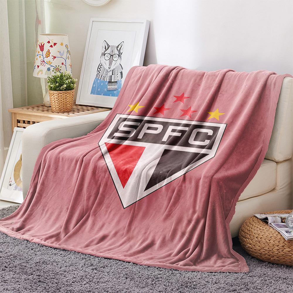 Sao Paulo FC4 Flannel Blanket, High quality Comfortable for All Seasons, Home Decor, Warmth and Comfort