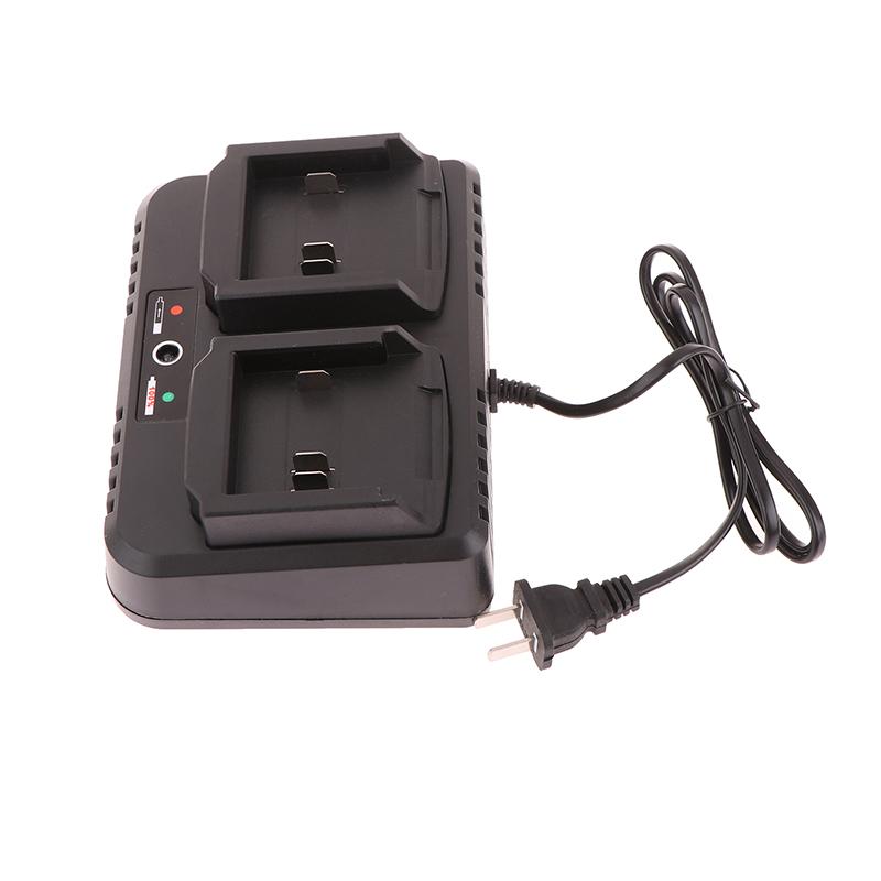 Two-Seater Battery Charger 2.0A Replacement For 18V 21V Li-Ion Bl1415 Bl1420 Bl1815 Bl1830 Bl1840 Bl1860 Electric Drill Grinder