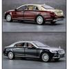 1:24 მასშტაბის Benz S600 შენადნობის ძვირადღირებული მანქანის მოდელი, Diecasts ლითონის სათამაშო მანქანები, მანქანის მოდელი მაღალი სიმულაციური ხმის და მსუბუქი ბავშვების საჩუქარი