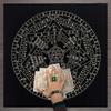 Astrology Tarots Table Altar Cloth Metaphysical Board Game Mat Pendulum Divinations Altar Tablecloth Board Game Card Pad