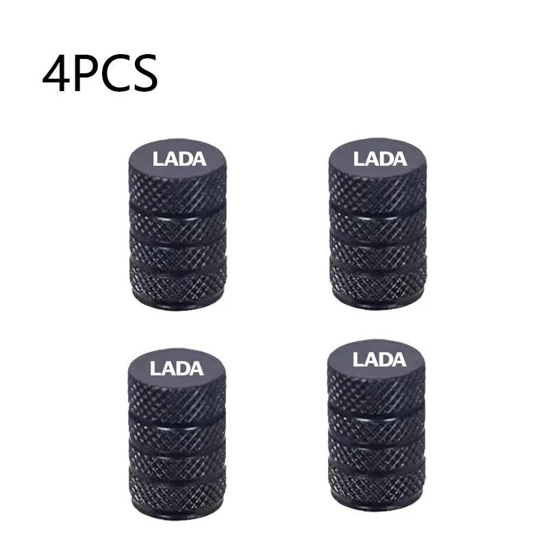 Car Wheel Tire Valve Caps Tyre Stem Covers Airdust Waterproof For Lada Niva Vesta Samara Kalina Largus Priora Xray Granta