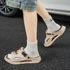Fashion Clogs Men Sandals Lightweight Breathable Slip-On Sandals Non-Slip Water Shoes for Summer Beach Sandals