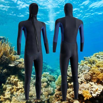 Neoprene Diving Surfing Suit Cold Proof Unisex Diving Protection Clothes with Zipper Elastic Anti-scratch Water Sports Equipment