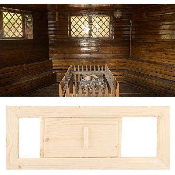 

Комплект приточного отверстия для сауны Mumusuki Деревянное прямоугольное помещение Вентиляционное отверстие для воздуха Сауна Решетка Вентиляционные жалюзи Паровая комната Аксессуар для сауны для сауны