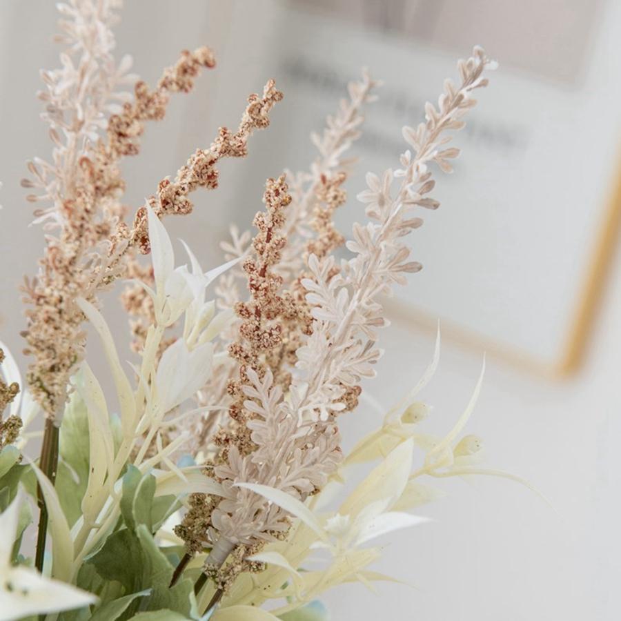 1/3pcs Artificial Plants Lavender Gypsophila Flowers Bouquet DIY Festival Wreath Wedding Party Home Decoration Photography Props