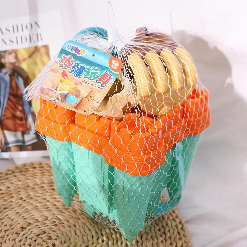Beach Accessories Castle Sand Mold Toy Summer Toys Castle Bucket Play Sand Set  Beach