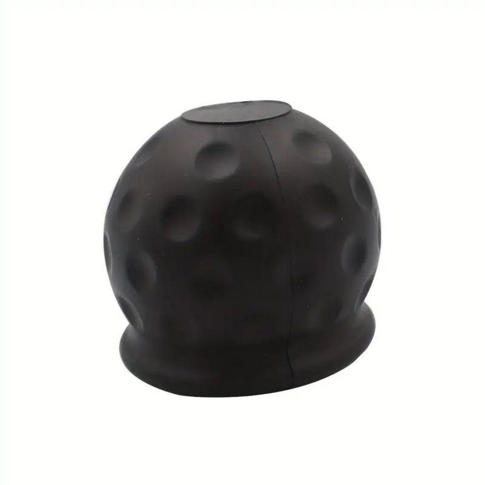 Rear trailer ball protective Cap - RV Trailer automatic Pull rod cover - durable head cover for trailer connector black