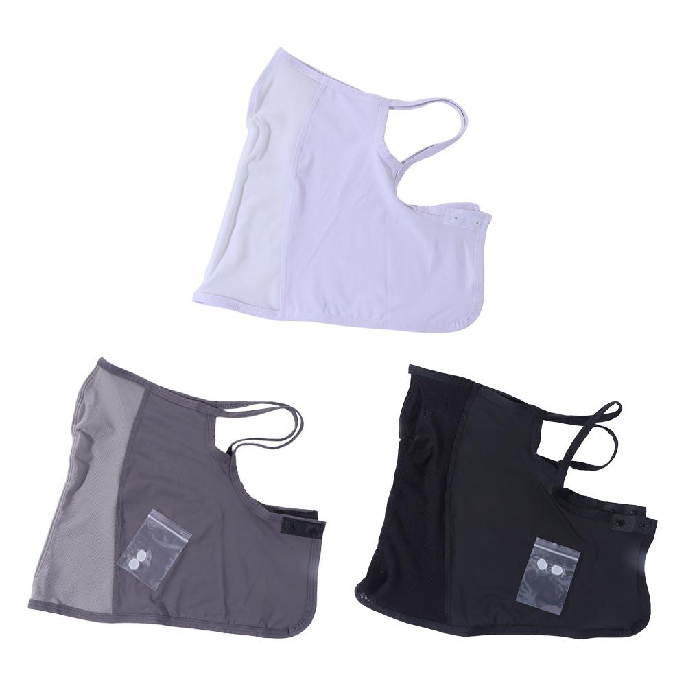 Ice Silk Ice Silk Face Scarf Mesh Summer Sunscreen Mask Breathable Face Mask Unisex