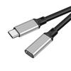 LpoieJun 3m USB Type C Extension 10Gbps Data Video 100W PD Fast PVC Compatible with Game and Laptops Cable, High-Speed Transfer, 4K@60Hz Output,