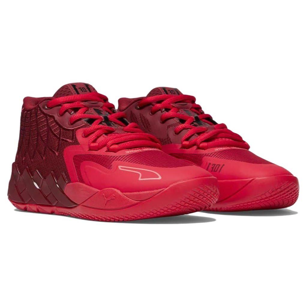 Puma MB.01 Team Colors - Intense Red Men Sneakers For-All-Time-Red Carnation-Pink Black 309770-02