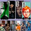 Ed Sheeran Sångare Genomskinliga Fodral för Samsung S26 Ultra Galaxy S25 Edge S24 S23 FE S21 Plus S20 S22 S10 Fodral Mönstrat Kompat